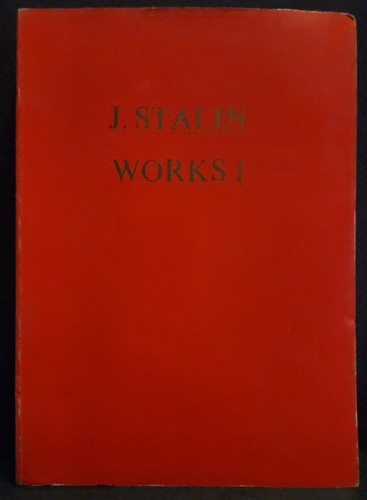 Stalin works volume - j, v