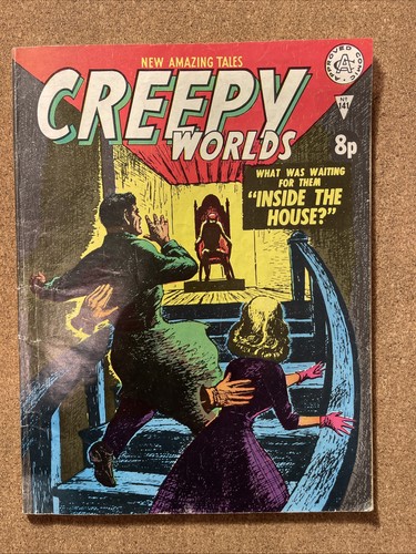 Creepy worlds 141 uk circa - worlds, fn