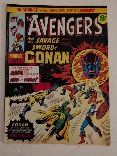 The avengers and savage sword - and,