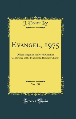 Evangel 1975 vol - evangel,, 30