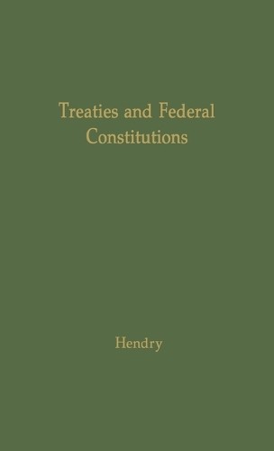 Treaties and federal - treaties,